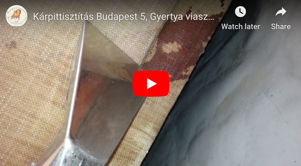 gyertyaviasz tisztítás